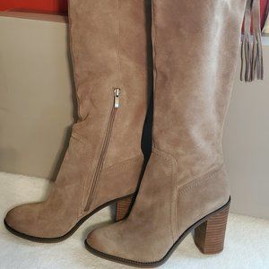 Over-the-Knee Suede Boots